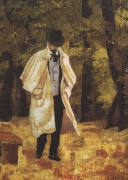 Mann in den Wäldern von Boulogne Mann in den Wäldern von Boulogne