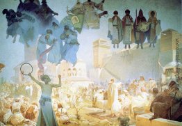 Die Einführung der slawischen Liturgie Die Einführung der slawischen Liturgie