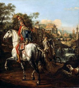 Ein Hussar zu Pferd Ein Hussar zu Pferd