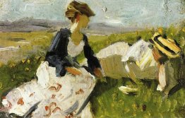 Zwei Frauen auf dem Abhang Zwei Frauen auf dem Abhang