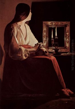 Reue Magdalene, auch genannt Magdalena und zwei Flammen Reue Magdalene, auch genannt Magdalena und zwei Flammen