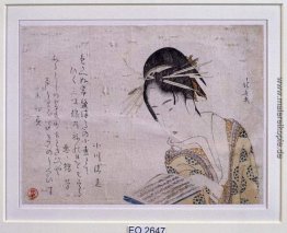 Geisha ein Buch zu lesen Geisha ein Buch zu lesen