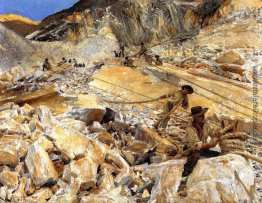 Bringing Down Marmor aus den Steinbrüchen in Carrara Bringing Down Marmor aus den Steinbrüchen in Carrara