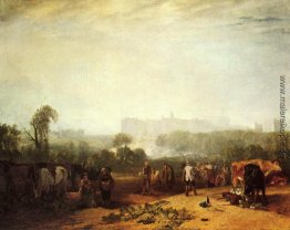 Pflügend herauf Rüben, in der Nähe von Slough Pflügend herauf Rüben, in der Nähe von Slough