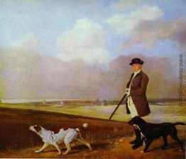 Sir John Nelthorpe, 6. Baronet aus Schießen mit seinen Hunden in Sir John Nelthorpe, 6. Baronet aus Schießen mit seinen Hunden in