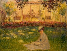 Dame im Garten Dame im Garten