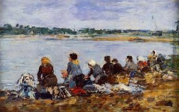 Wäscherinnen am Ufer des Touques Wäscherinnen am Ufer des Touques
