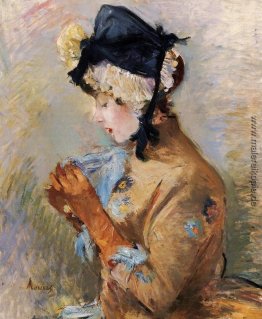 Frau mit Handschuhen (auch bekannt als The Parisian) Frau mit Handschuhen (auch bekannt als The Parisian)