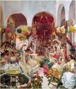 Sevilla, der Tanz Sevilla, der Tanz