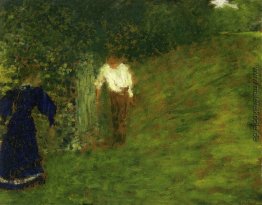 Mann und Frau unter einem Baum Mann und Frau unter einem Baum