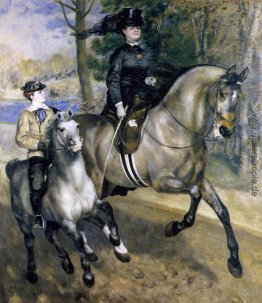 Reiten im Bois de Boulogne (Madame Henriette Darras oder die Fah Reiten im Bois de Boulogne (Madame Henriette Darras oder die Fah