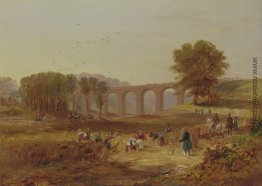 John Wilson Carmichael - Corby Viaduct, das Newcastle und Carlis John Wilson Carmichael - Corby Viaduct, das Newcastle und Carlis