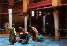 Das Gebet in der Moschee Das Gebet in der Moschee