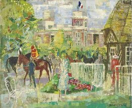 Fahrerlager eine Deauville Fahrerlager eine Deauville