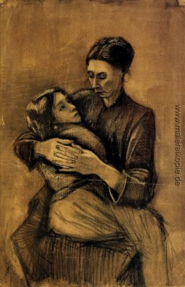 Frau mit einem Kind auf dem Schoß Frau mit einem Kind auf dem Schoß