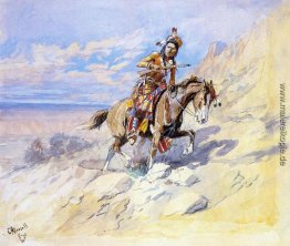 Indianer auf Pferd Indianer auf Pferd