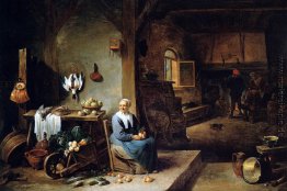 Innenraum eines Bauernwohnung Innenraum eines Bauernwohnung