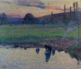 Lavandiere auf dem Teich Banküber Lavandiere auf dem Teich Banküber