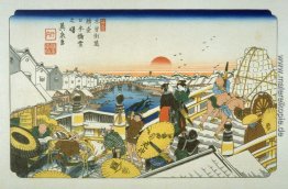 Nihonbashi, pl. 1 aus einer Faksimile-Ausgabe der Neunundsechzig Nihonbashi, pl. 1 aus einer Faksimile-Ausgabe der Neunundsechzig
