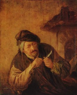 Schneiden der Feder Schneiden der Feder