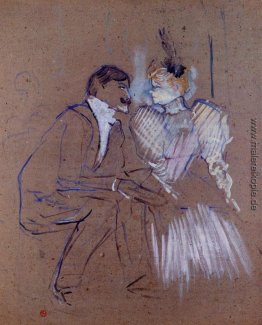 Lucien Guitry und Granne Granier Lucien Guitry und Granne Granier