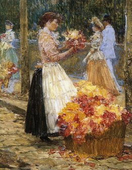 Frau Sellillng Blumen Frau Sellillng Blumen