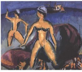 Zwei Frauen am Meer Zwei Frauen am Meer