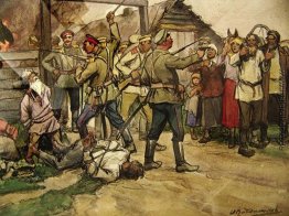 Die Dreharbeiten von Bauern von Weiß Kosaken Die Dreharbeiten von Bauern von Weiß Kosaken