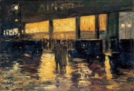 Vor dem Café (Berlin bei Nacht) Vor dem Café (Berlin bei Nacht)
