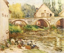 Die Washerwomen von Moret Die Washerwomen von Moret