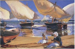 Am Strand von Valencia Am Strand von Valencia