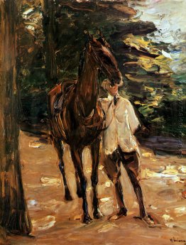 Mann mit Pferd Mann mit Pferd
