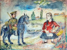 Soldat zu Pferd Soldat zu Pferd