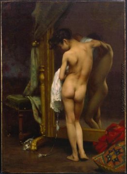 Eine venezianische Bather Eine venezianische Bather