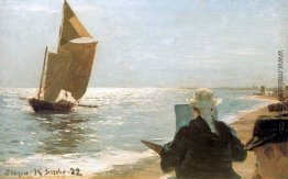 Künstler auf dem Strand Künstler auf dem Strand