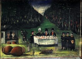 Straße von Kachetien (Teil der Tapisserie in sechs Gemälde) Straße von Kachetien (Teil der Tapisserie in sechs Gemälde)