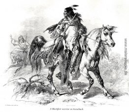 Blackfeet-Krieger zu Pferd Blackfeet-Krieger zu Pferd
