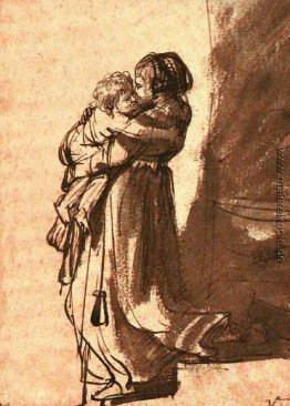 Frau mit einem Kind Downstairs Frau mit einem Kind Downstairs