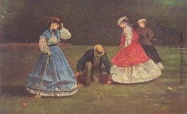 Croquet Szene Croquet Szene