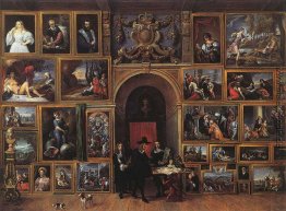 Erzherzog Leopold Wilhelm von Österreich in seiner Galerie Erzherzog Leopold Wilhelm von Österreich in seiner Galerie
