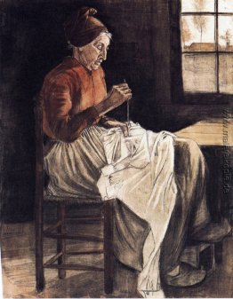 Woman Sewing Woman Sewing