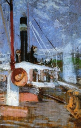 An Bord eines Steamer An Bord eines Steamer