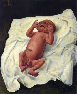 Baby mit Nabelschnur Baby mit Nabelschnur