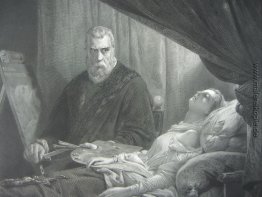 Tintoretto am Sterbebett seiner Tochter Tintoretto am Sterbebett seiner Tochter