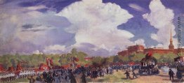 May Day Parade. Petrograd. Marsfeld May Day Parade. Petrograd. Marsfeld
