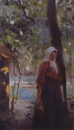 Eine Frau mit einem Krug Eine Frau mit einem Krug