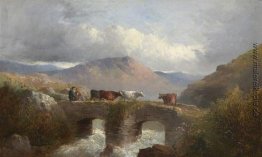 Hirte mit Cattle Crossing Brücke Hirte mit Cattle Crossing Brücke