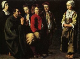 Die alten Spieler des Flageolett Die alten Spieler des Flageolett