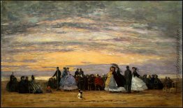 Der Strand von Villerville Der Strand von Villerville