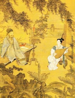Tao Gu präsentiert ein Gedicht Tao Gu präsentiert ein Gedicht
